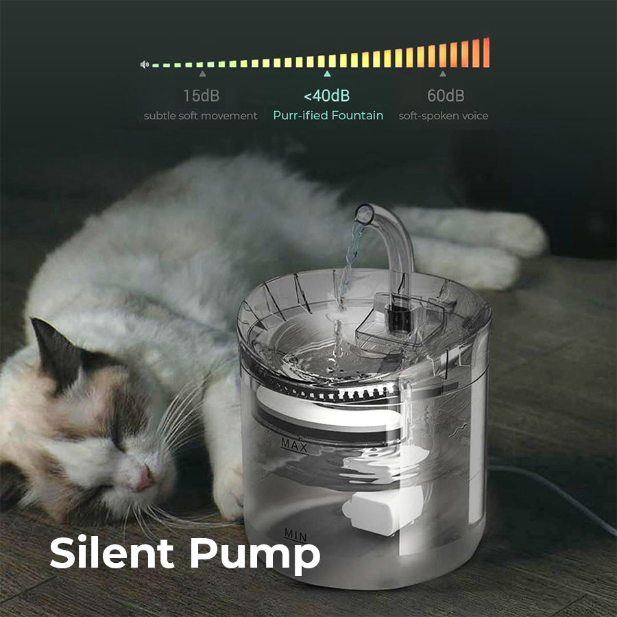 Purr-ified Smart Cat Water Fountain